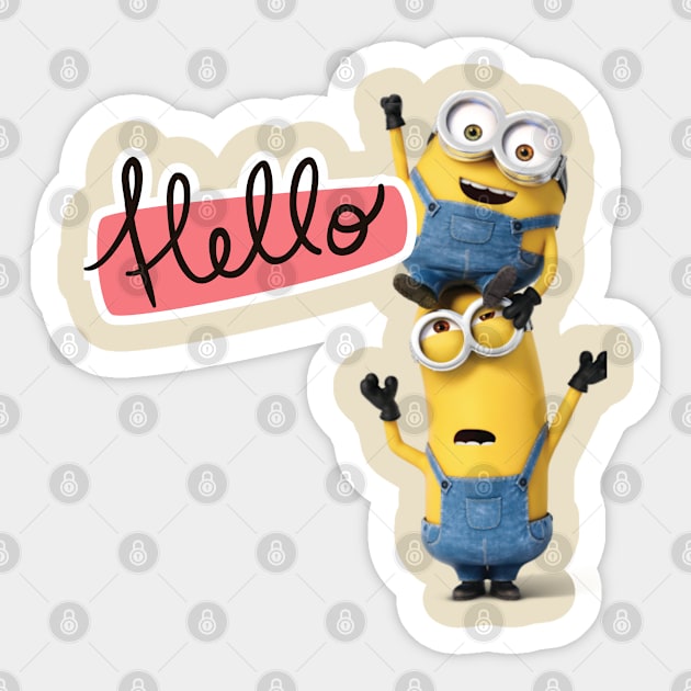 Hello friends Sticker by Ayesha